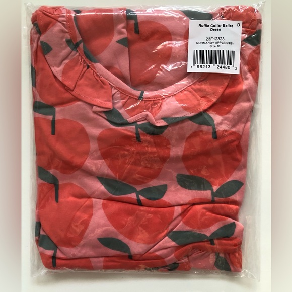 NWT Tea Collection Ruffle Collar Ballet Dress - Picture 5 of 5